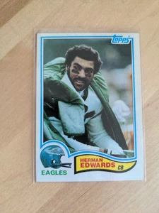 1982 Topps Football Card #442 Herman Edwards Philadelphia Eagles - Picture 1 of 2