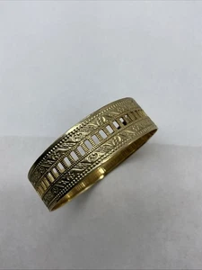 4 goldfarbene Serviettenhalter vier Vintage Look - Bild 1 von 7