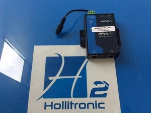 MOXA NPORT 5210-2 PORTS GERÄTE SERVER, 10/100 ETHERNET, OHNE ADAPTER - Bild 1 von 5