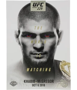 UFC Unisex 229 Khabib vs McGregor Official Program, White, One Size - Picture 1 of 4