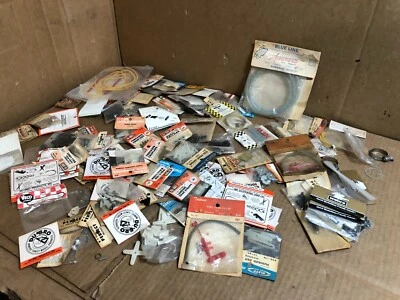 Vintage RC Plane Parts Lot DU-BRO VECO KLETT WEBRA MCCOY ASSORTED 50+ - Image 1 of 4