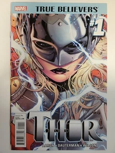 True Believers Thor #1 Marvel 2015 1st Female Thor 9.4 Near Mint - Picture 1 of 2
