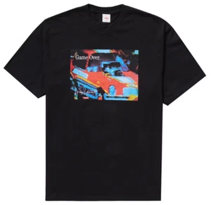 SUPREME:) FW20 Yohji Yamamoto Game Over Tee Black MEDIUM 100% NEW AUTHENTIC - Picture 1 of 1