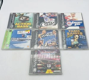 Lote de 7 juegos originales de PlayStation - Imagen 1 de 2