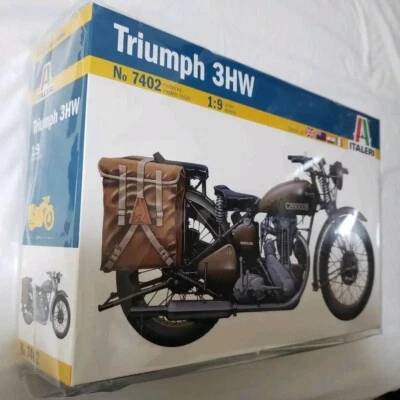 Triumph 3Hw Italeri 7402 1/9 Ww.Ii Plástico Militar Motocicleta Modelo Kits Hobby Foto 1 de 4