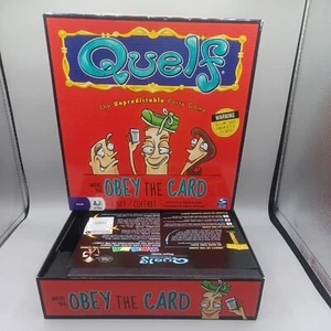 Quelf The Unpredictable Party Game! Spin Master Board Game COMPLETE - Picture 1 of 15