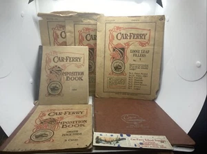 Lot Of Car-Ferry Composition Books 571-M Manitowoc, Wisconsin Advertising - Picture 1 of 15