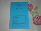Fury By G. M. Ford   *Signed*  -Arc-  -Ja-