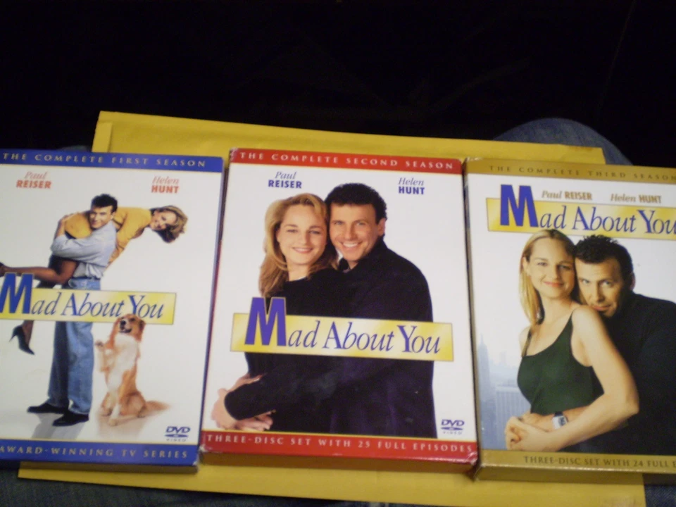 (3) Mad About You Season DVD Lot: Mad About You Seasons 1, 2 & 3    w/Slipcovers - Image 1 of 1
