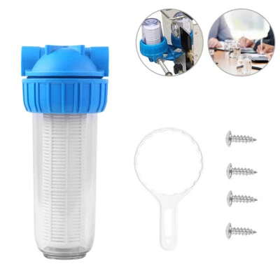 10 Zoll Wasserfilter Filtergehäuse Wasserfilter Vorfilter Pumpenfilter Garten - Bild 1 von 4