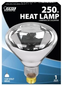 HEAT LAMP LOT OF(2) 250 WATT HEAT BULB HEAT LAMP PACK OF 2 FAST SHIPPING 6533780 - Picture 1 of 1