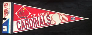 St. Louis Cardinals VINTAGE Major League Baseball Full Size Memorabilia Pennant - Picture 1 of 3