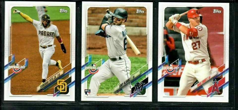 2021 Topps Opening Day Baseball 1-220 You Choose Finish Set RC'S TROUT JUDGE +++ - Image 1 of 1