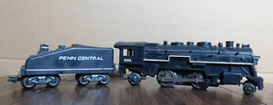 Locomotora MARX 2-4-2 ~ PENN CENTRAL ~ Doble reducción Rd# 1666 - O-27 RTR - Imagen 1 de 24