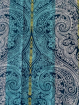 Kravet Clark & Clark Roxana Indigo 24" - Image 1 of 4