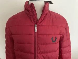 TRUE RELIGION NEW MEN'S FULL ZIP  POCKETS PUFFER Jacket size L - Picture 1 of 15