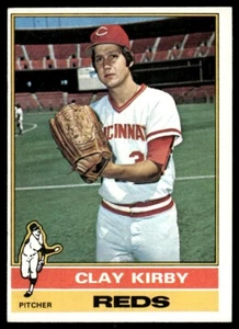 1976 Topps Clay Kirby Cincinnati Reds #579 - Foto 1 di 2