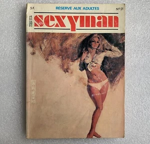 BD Adulte Petit Format SEXYMAN n° 21 LES PETITES ALLEMANDES type ELVIFRANCE 1982 - Picture 1 of 6
