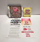 Kirby Super Star Ultra (Nintendo DS) étui d'origine et manuel seulement