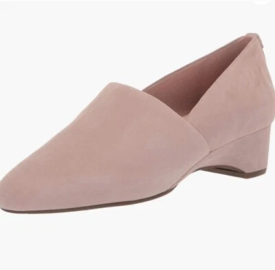 Mocasín Taryn Rose Brenda Gamuza Sedosa Arcilla Rubor Beige Talla 8.5 B Foto 1 de 4