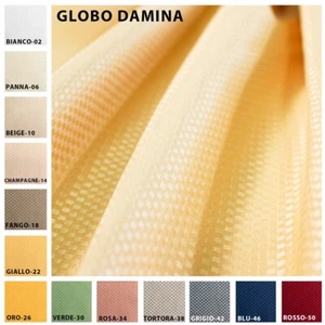 Stoff Meterware GLOBO Damina Seidenoptik für Möbel H340CM verschiedene Farben GIOSAL - Bild 1 von 27