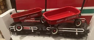 LGB Train Radio Flyer Flat Car Carrier 44590 - Picture 1 of 10