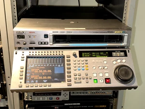 SONY SRW-5500 HDCAM SR deck w/ all 3 option cards - HKSR-5001/5002/5003 - Picture 1 of 5