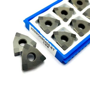 10Pcs WNMG080408 CBN-6 WNMG432 Turning Insert CNC Boron Nitride Diamond Inserts - Picture 1 of 4