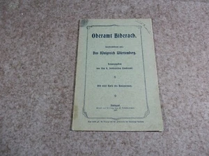 Beschreibung Des Oberamts Biberach Sonderabdruck aus: Das Königr. Württemberg. - Bild 1 von 3