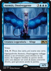 MTG ATEMSIS, ALL-SEEING EXC - ATEMSIS, ONNIVEGGENTE - M20 - MAGIC - Imagen 1 de 1