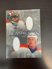 2004 ITG In The Game Roberto Luongo Jay Bouwmeester Dual Jersey Teammates RARE!