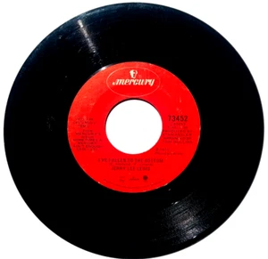 JERRY LEE LEWIS - I'm Left You're Right She's Gone - Vinyl 45rpm 1974 73452 - Imagen 1 de 4