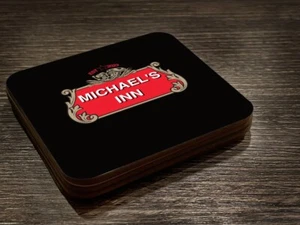 Personalised bar coaster set. - Picture 1 of 1