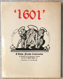 "1601 : A TUDOR FIRESIDE CONVERSATION" 1969 ED HC/DJ NF/VG BAWDY HUMOR - Picture 1 of 1