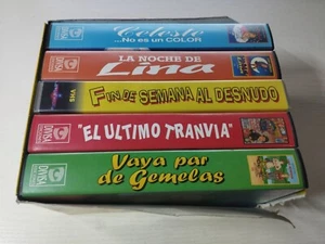 Lina Morgan Si Al Amor Ultimo Tranvia Celeste No Es un Color 5 Peliculas x VHS - Imagen 1 de 6