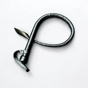 Leather Snake Whip / Special Premium Quality BDSM 12 Plait Whip / Stinger  whip - Picture 1 of 11