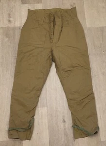 SOVIET Russian MILITARY UNIFORM WINTER PANTS FUFAIKA VATNIK TELOGREIKA Size.54-6 - Picture 1 of 10