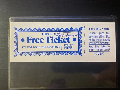 Bobby Doerr baseball Hall of Fame signed auto 2x5 Christian tract Boston Red Sox - Image 1 of 3