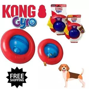 Kong PGY1 Gyro Food Treats Dispensing Roll & Flip Toy For Small & Large Dog - Picture 1 of 6