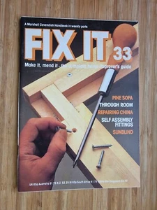 FIX IT Magazin - Ausgabe 33 / Kiefernsofa / 1983 - Bild 1 von 2