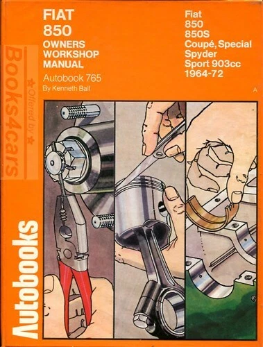 FIAT 850 TALLER MANUAL SERVICIO REPARACIÓN PROPIETARIOS TALLER AUTOLIBROS HAYNES CHILTON Foto 1 de 1