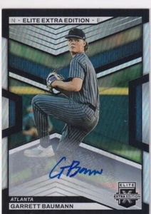 2023 Panini Elite Extra Edition Autograph #30 Garrett Bauman-Atlanta Braves - Picture 1 of 2