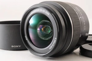 【TOP MINT+】SONY DT 18-55mm F/3.5-5.6 SAM SAL1855 Lens For A Mount +HOOD JP #2550 - Picture 1 of 12