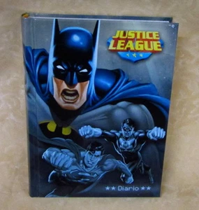 DIARIO SCUOLA fantasia BATMAN 11x15cm NON DATATO 10 mesi A QUADRETTI  cod.16101 - Picture 1 of 1