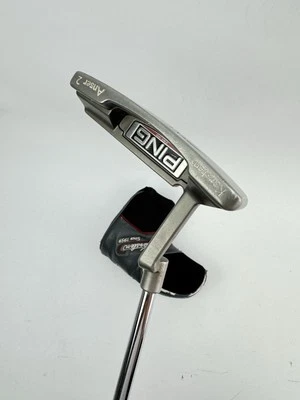 Ping Karsten Anser 2 Putter Black Dot Slight Arc 34.5 /Headcover /24620 - Image 1 of 4