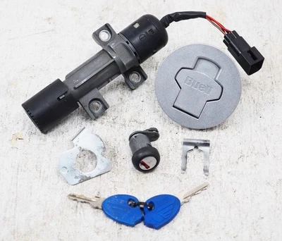 Buell 04-08 XB12S XB9S XB12 XB9 Lightning Ignition Tank Cap Seat Lock Key Set - Image 1 of 4