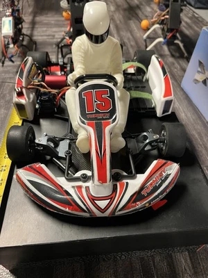 Chasis Go Kart Turnigy escala 1:4 sin escobillas de fibra de carbono Foto 1 de 4