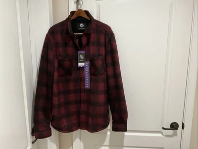 CHAQUETA WR IMPERMEABLE HOMBRE ROJA. CAMISA DE TRABAJO POLAR POLAR POLAR. NUEVO CON ETIQUETAS. TALLA XXL Foto 1 de 4