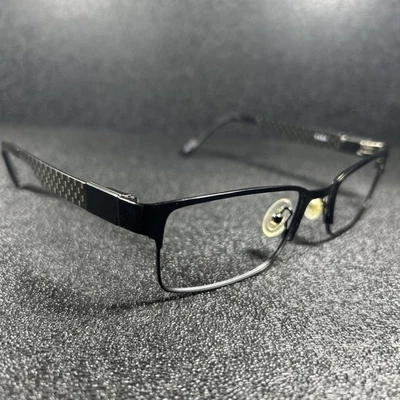 Оправа для очков Tura Mod.T133 BLK 52-18-140 черная металлическая из углеродного волокна - Изображение 1 из 4