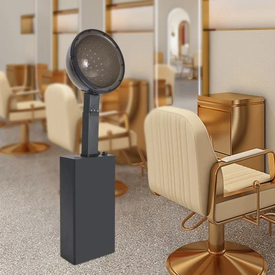 Hooded Hair Dryer with Timer Black Corded Electric Salon Hair Dryer 1200W 110V - Image 1 of 4